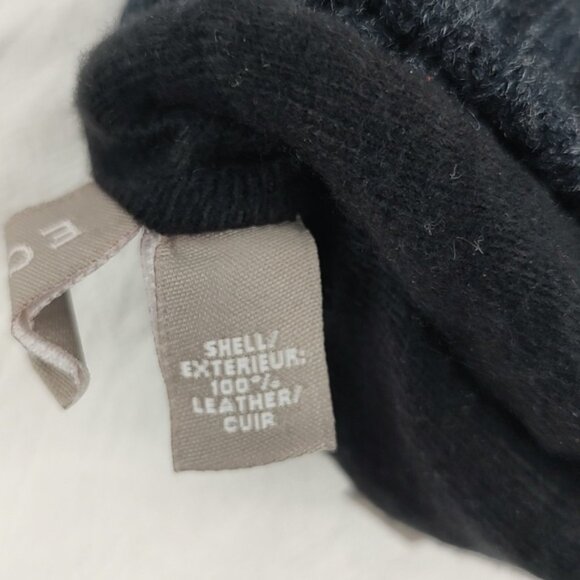 Vintage Suede Mod Retro Fun BLUE Lined Gloves Size Medium - Picture 6 of 14